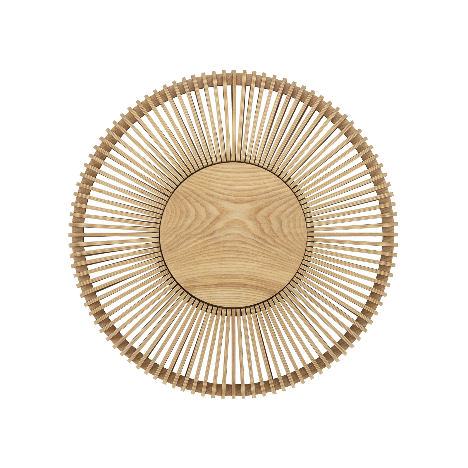 Clava Up Wood Wall-/Ceiling Lamp Large Oak - UMAGE